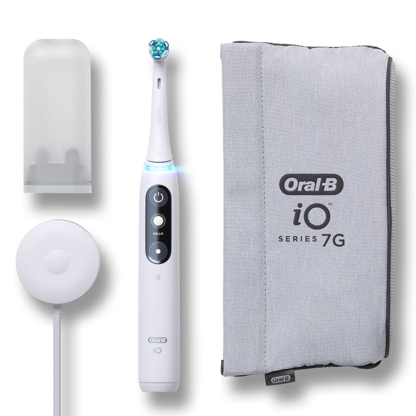 Oral-B iO Series 7G Electric Toothbrush with 1 Brush Head, Black Onyx