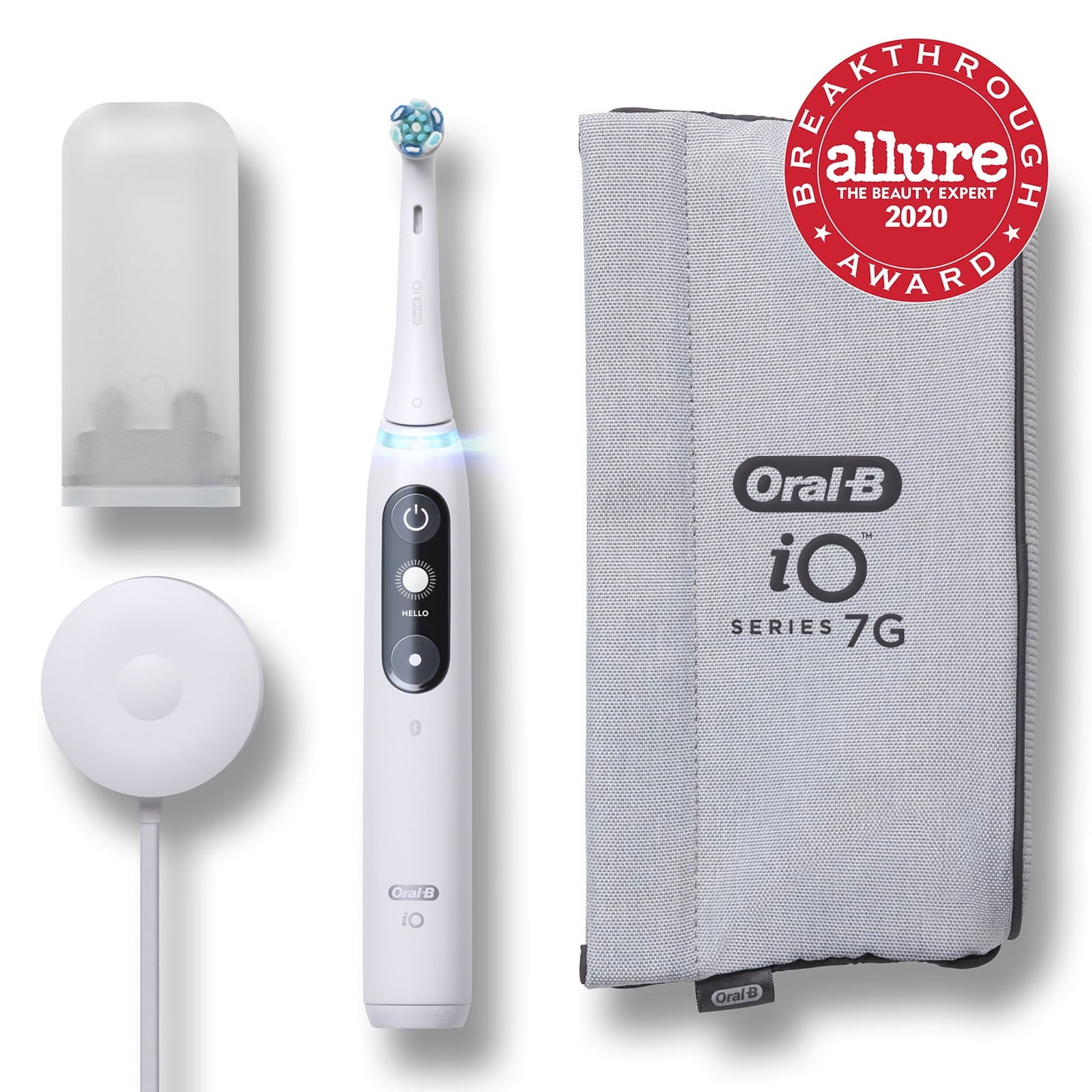 Oral-B iO Series 7G Electric Toothbrush with 1 Brush Head, Black Onyx