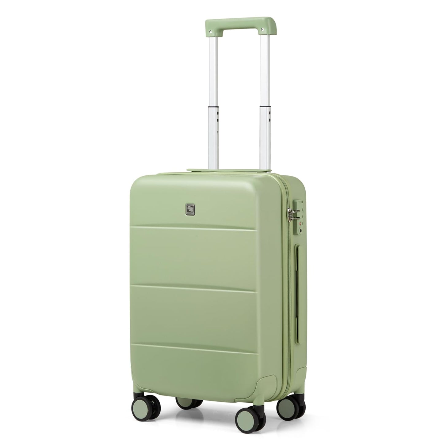 Hanke 26 Inch Luggage Large Suitcase With Spinner Wheels Tsa Luggage Suitcases Traveler's Choice Hard Case Luggage For Women &amp; Men Rolling Checked Luggage(Cuba Sand)