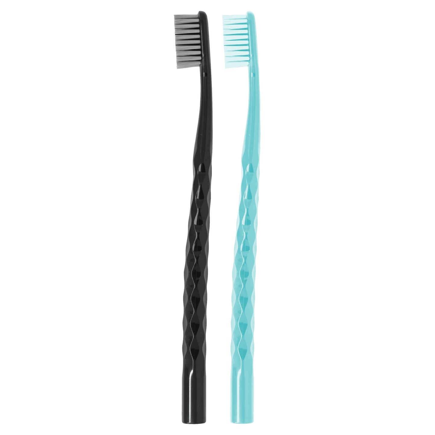(2 pack) Oral-B Toothbrush Pro Whitening Brilliance, Extra Soft, Black and Teal, 2 Count