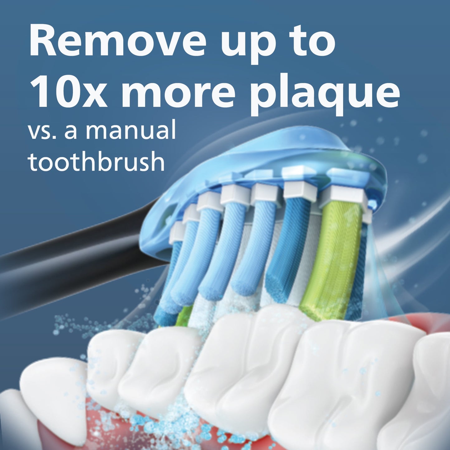 Philips Sonicare 9000 Special Edition Rechargeable Toothbrush, Blue Black, HX9911/92