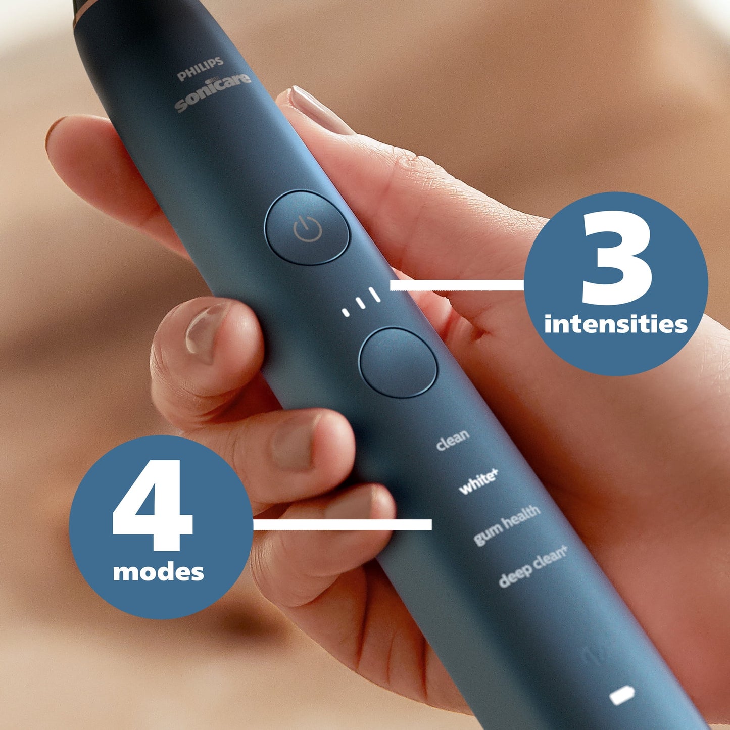 Philips Sonicare 9000 Special Edition Rechargeable Toothbrush, Blue Black, HX9911/92
