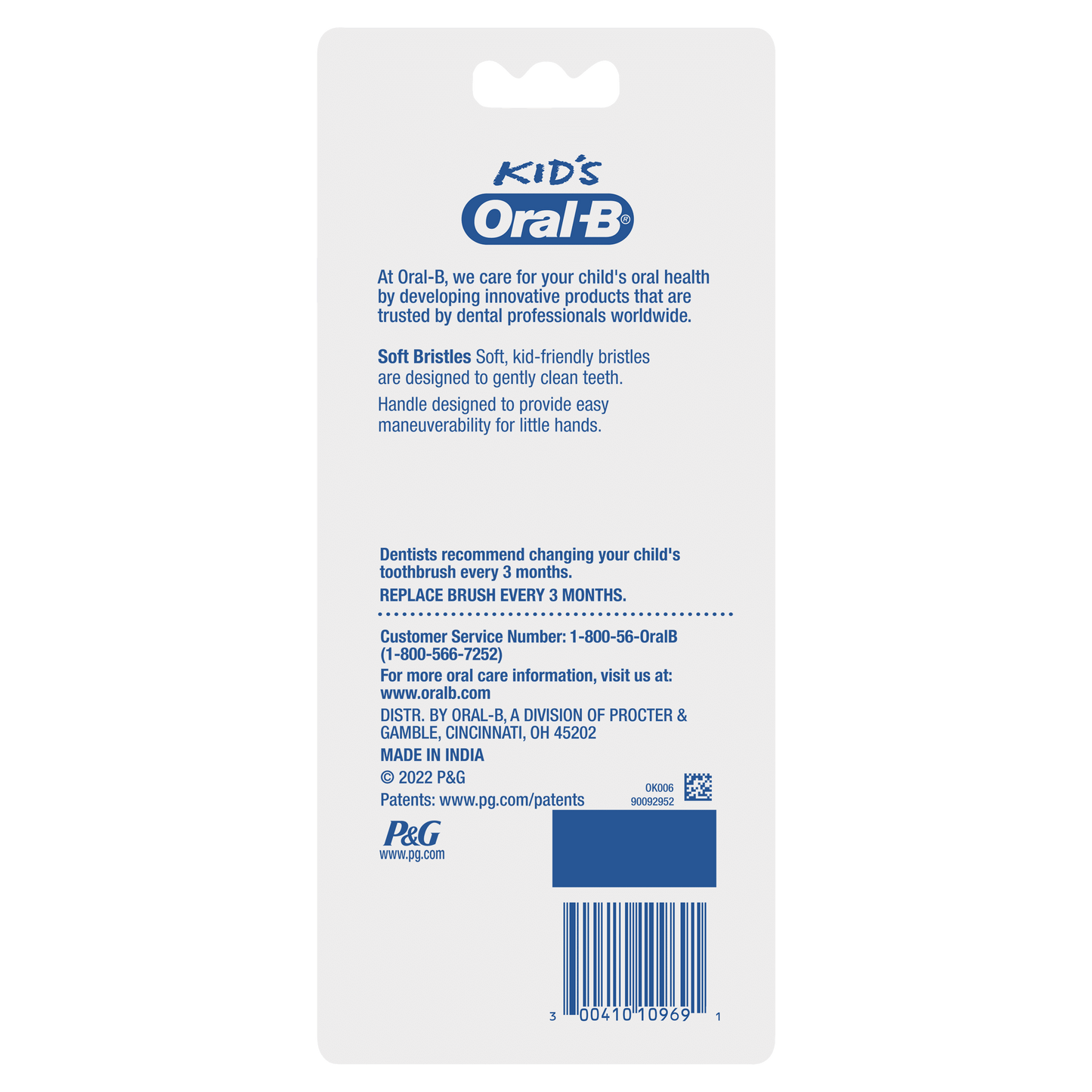Oral-B Kids Toothbrush with Space Designs, Extra Soft Bristles, 4 Pack, for Children Ages 2+