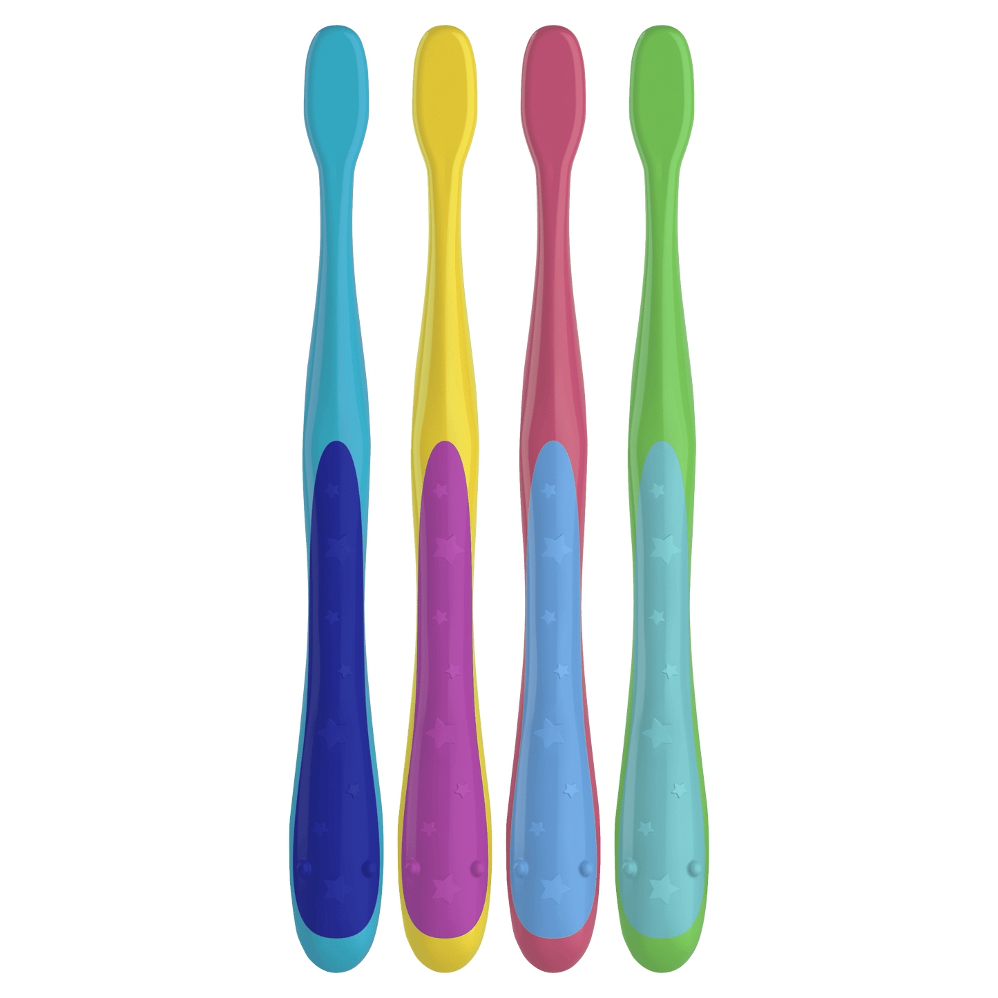 Oral-B Kids Toothbrush with Space Designs, Extra Soft Bristles, 4 Pack, for Children Ages 2+
