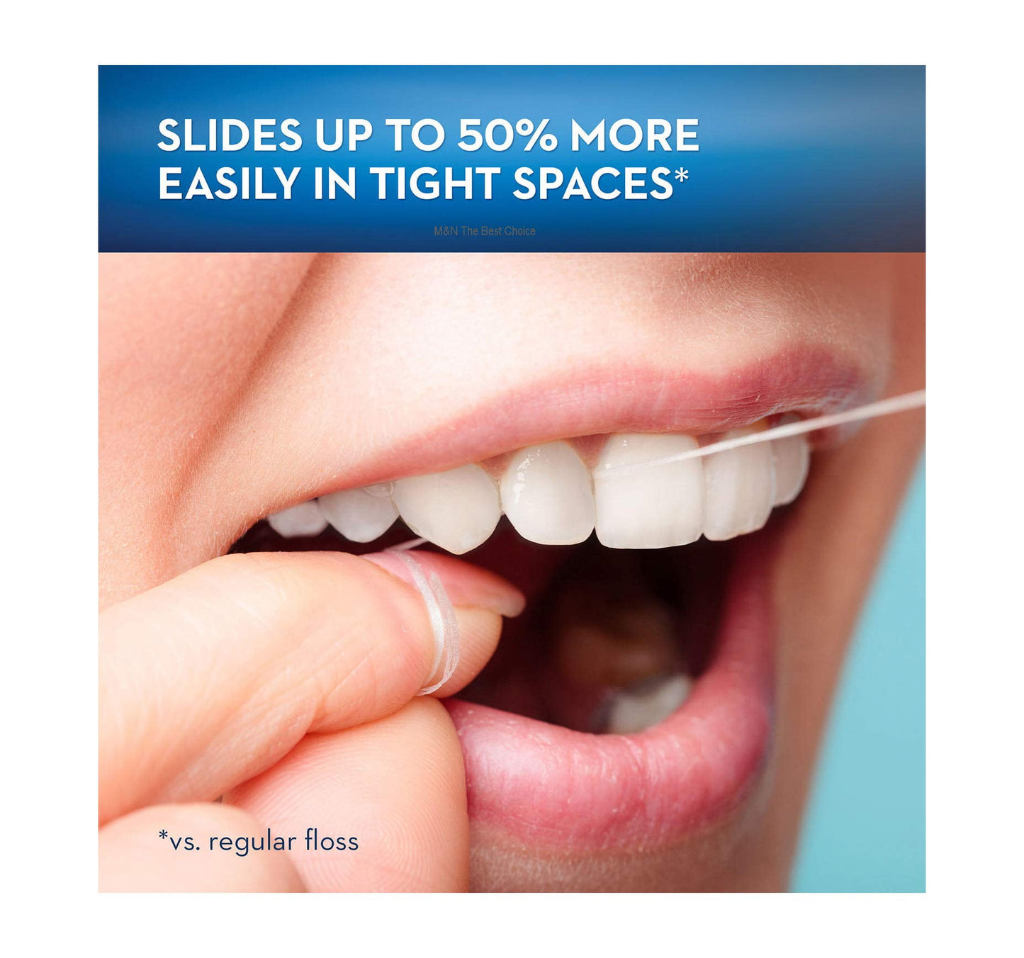 (Pack of 6) Oral-B Glide Mint Comfort Plus Floss 43.7 Yd