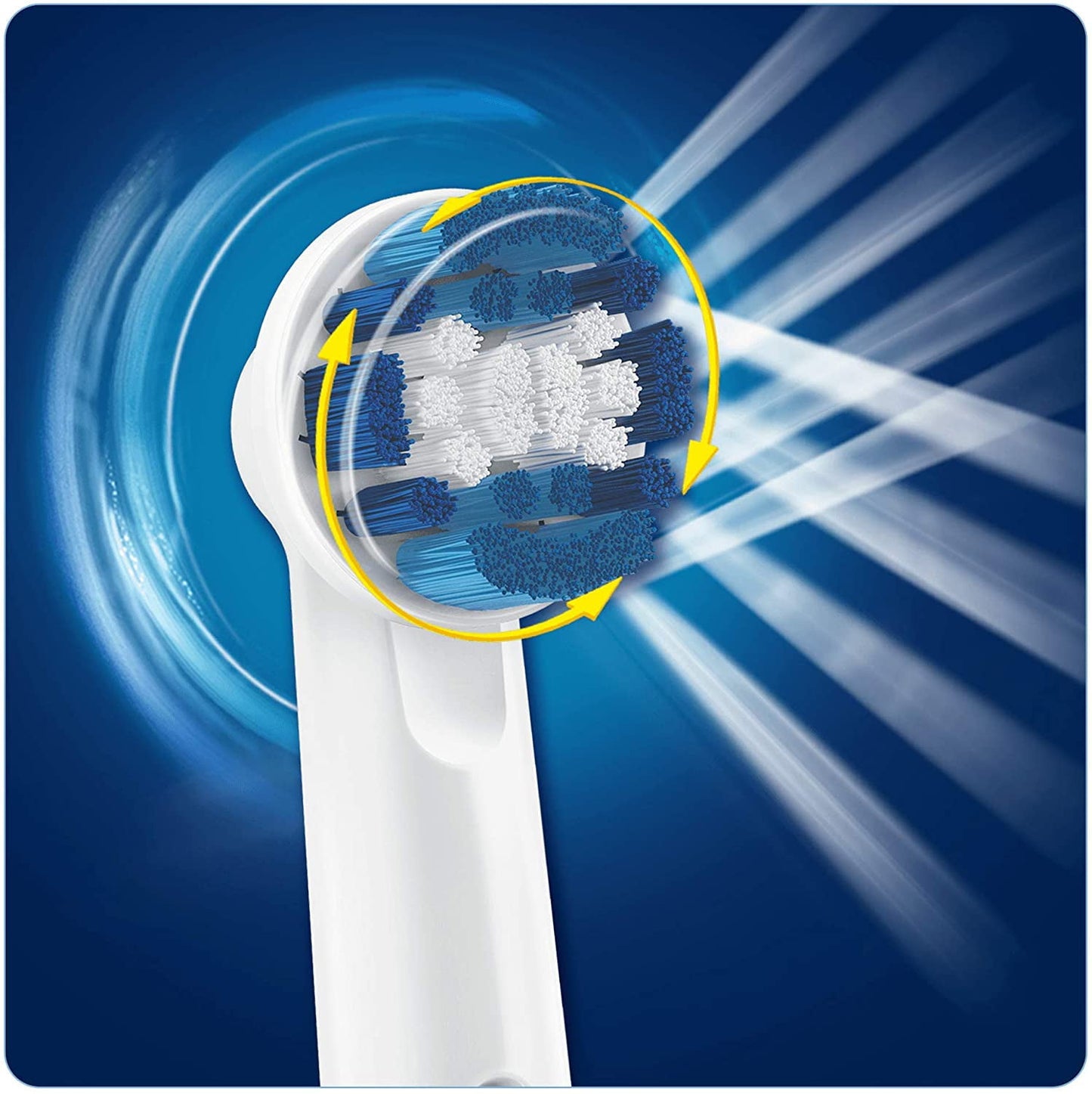Braun Oral-B Precision Clean Electric Toothbrush Replacement Heads, 4 Count, White