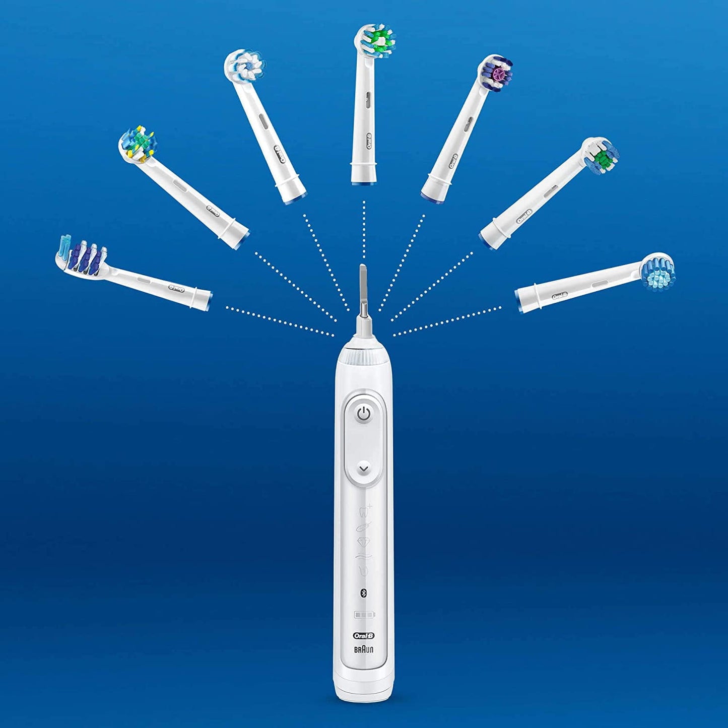 Braun Oral-B Precision Clean Electric Toothbrush Replacement Heads, 4 Count, White