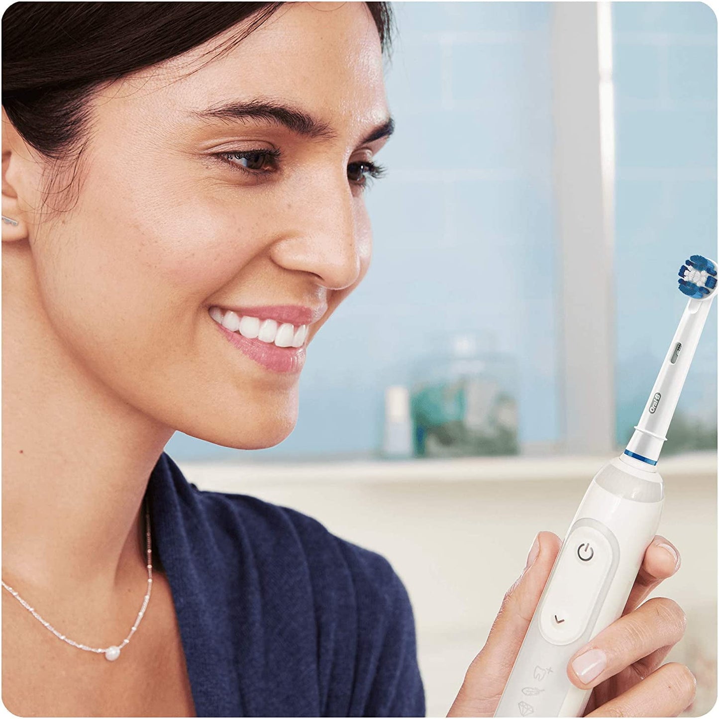 Braun Oral-B Precision Clean Electric Toothbrush Replacement Heads, 4 Count, White