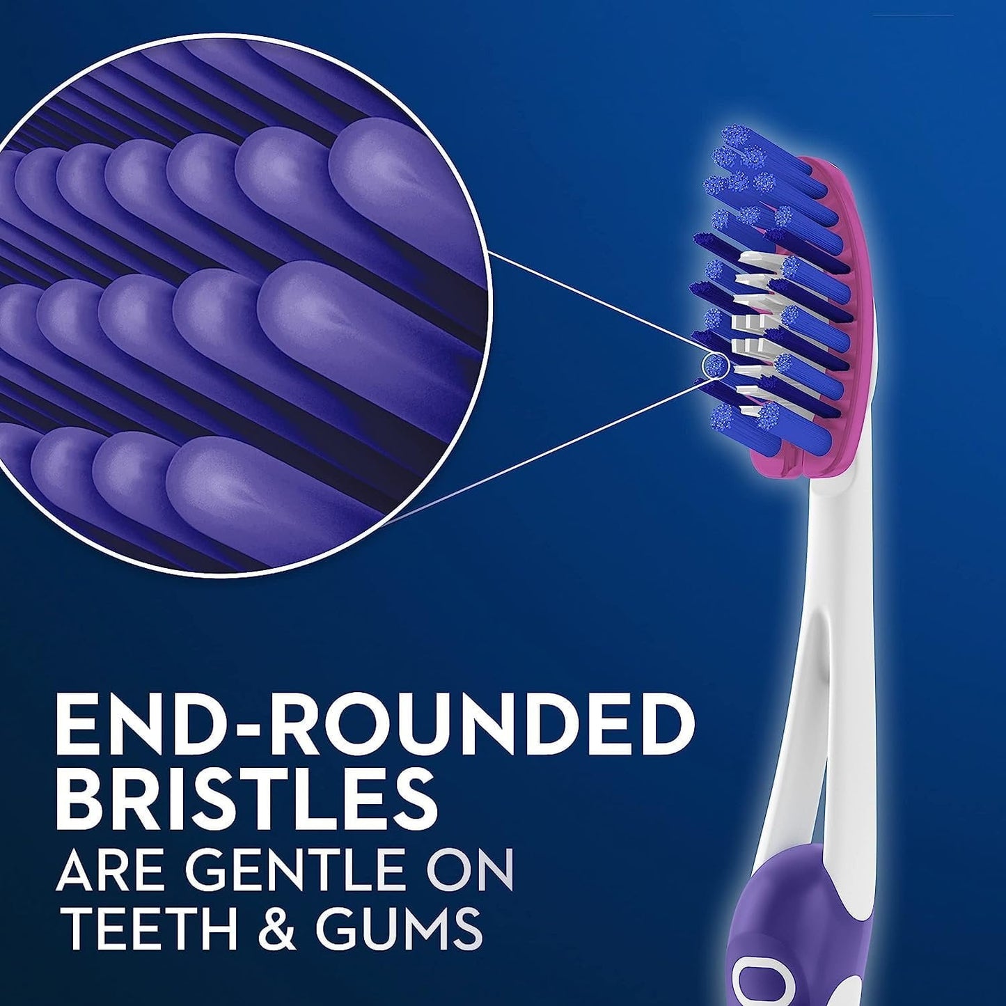 Oral-B Pro-Flex Stain Eraser Manual Toothbrush, Medium, 1 Count
