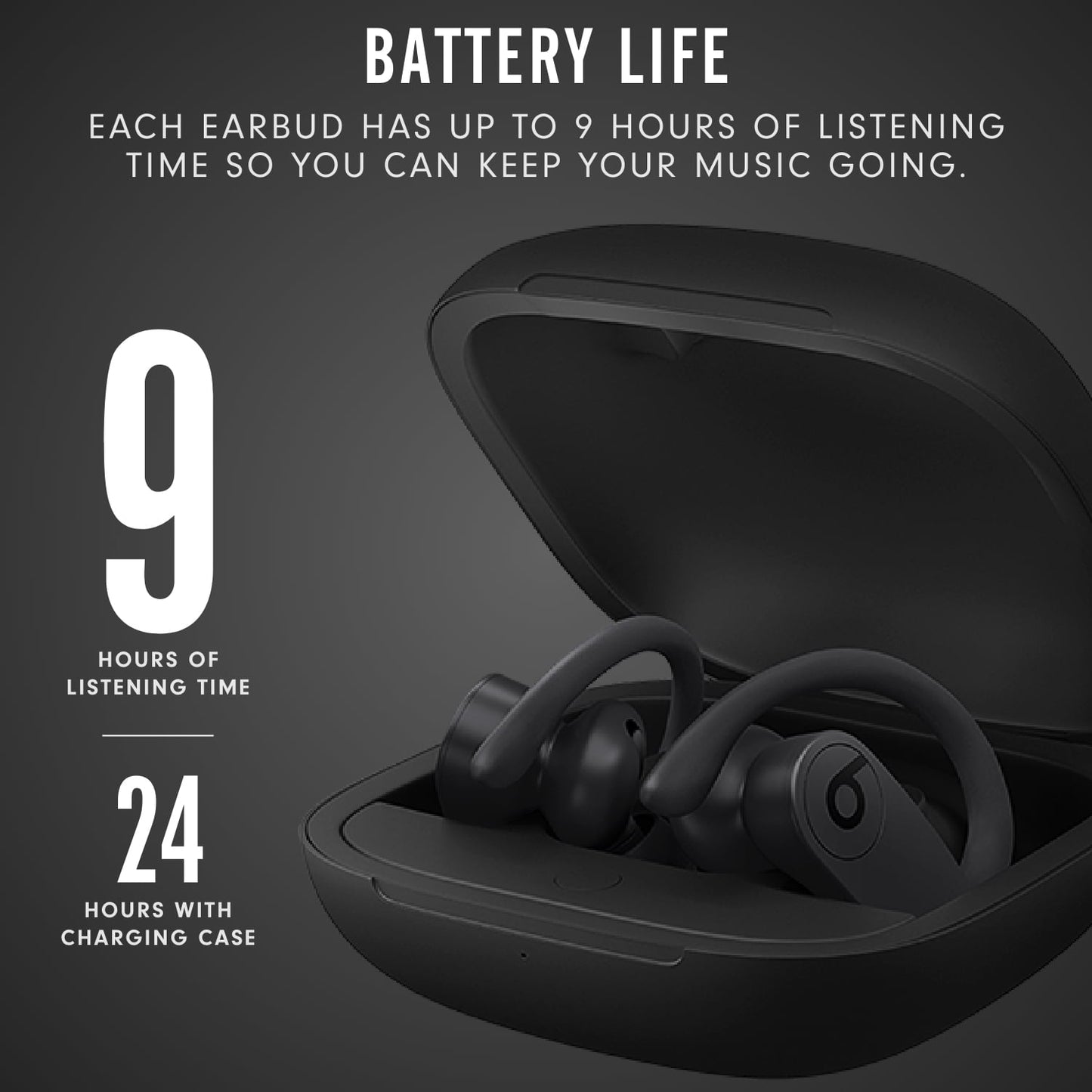 Beats by Dr. Dre Powerbeats Pro Bluetooth True Wireless Earbuds with Charging Case, Navy, MY592LL/A
