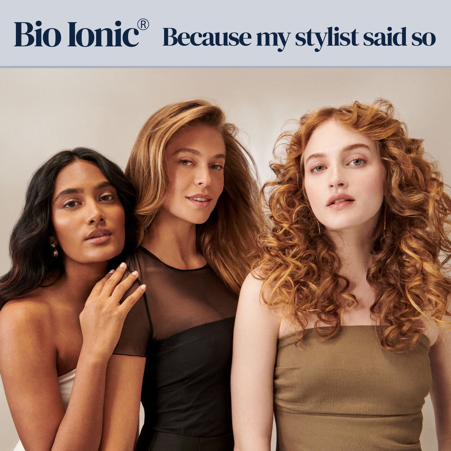 Bio Ionic Long Barrel Styler, 1" Curling Iron, Curling Wand, Adjustable Heat Hair Curler
