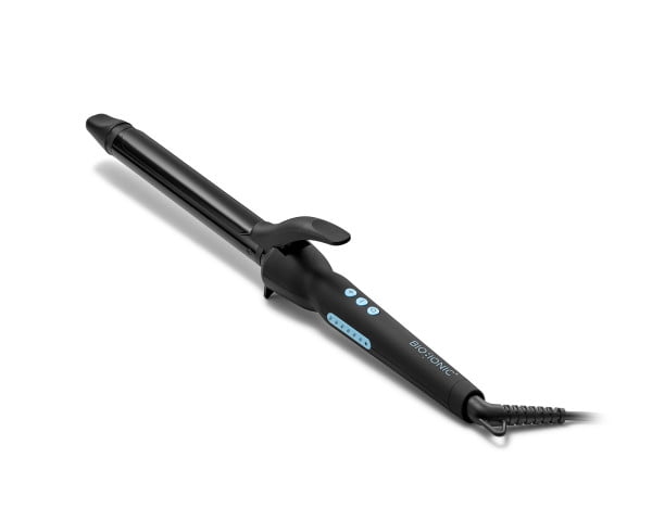 Bio Ionic Long Barrel Styler, 1" Curling Iron, Curling Wand, Adjustable Heat Hair Curler