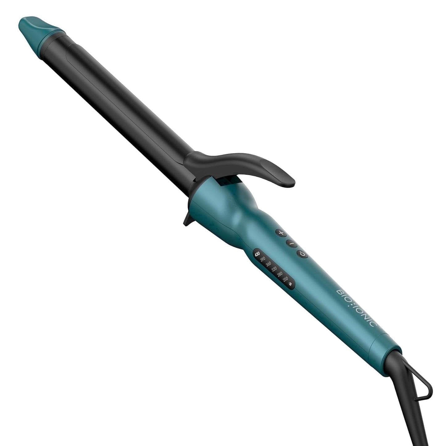 Bio Ionic Long Barrel Styler, 1" Curling Iron, Curling Wand, Adjustable Heat Hair Curler