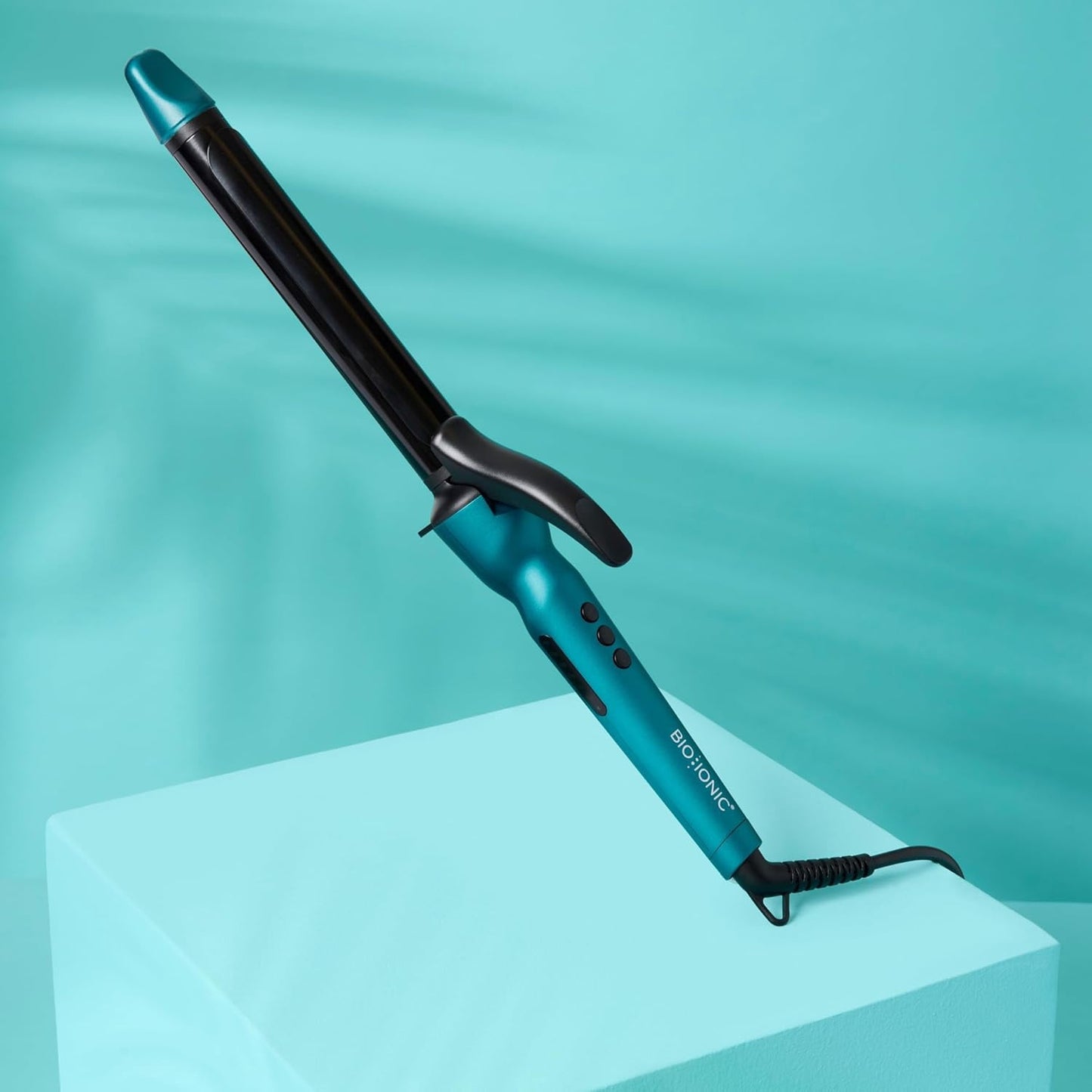 Bio Ionic Long Barrel Styler, 1" Curling Iron, Curling Wand, Adjustable Heat Hair Curler