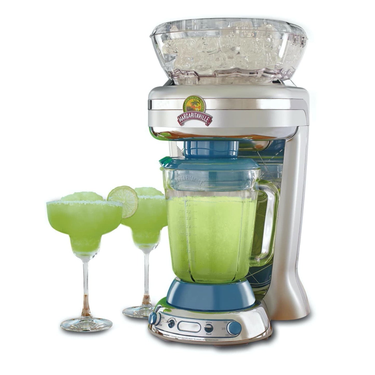 Margaritaville Key West Frozen Concoction Maker with Easy Pour Jar and XL Ice Reservoir