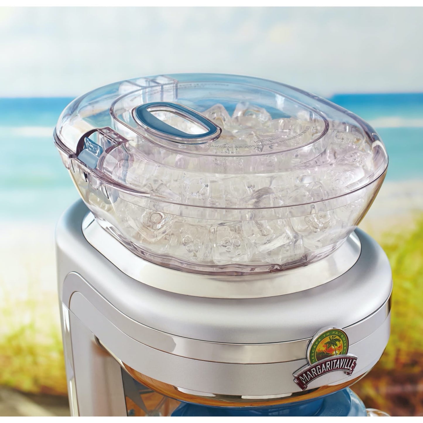 Margaritaville Key West Frozen Concoction Maker with Easy Pour Jar and XL Ice Reservoir