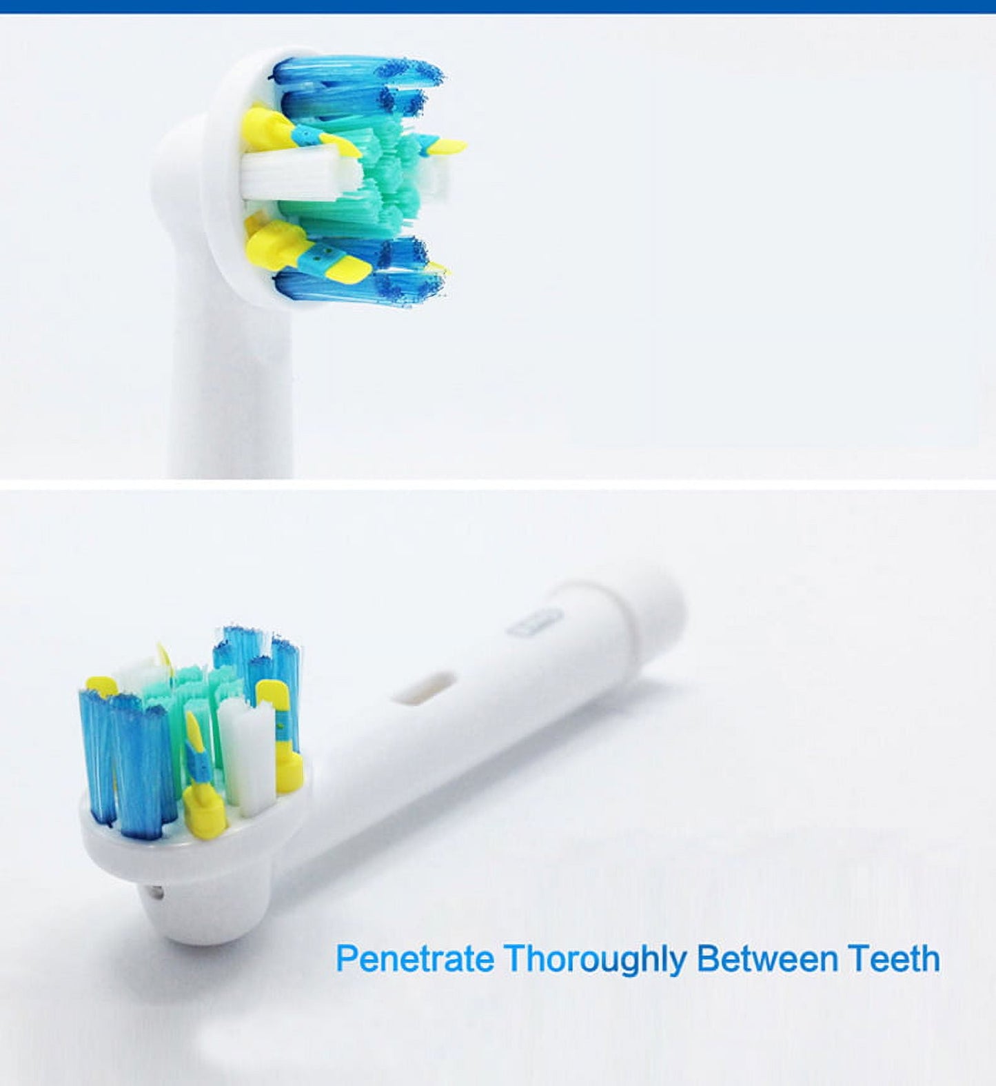 Oral-B Flossing Action Replacement Toothbrush Heads, 4 Pack Brush Heads