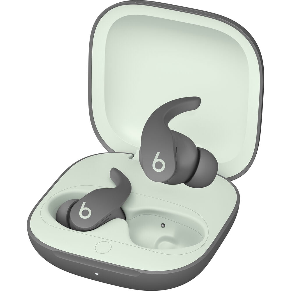 Beats Fit Pro Noise-Canceling True Wireless In-Ear Headphones (Grey) Bundle and Accessories
