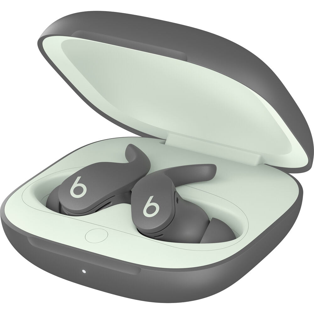 Beats Fit Pro Noise-Canceling True Wireless In-Ear Headphones (Grey) Bundle and Accessories