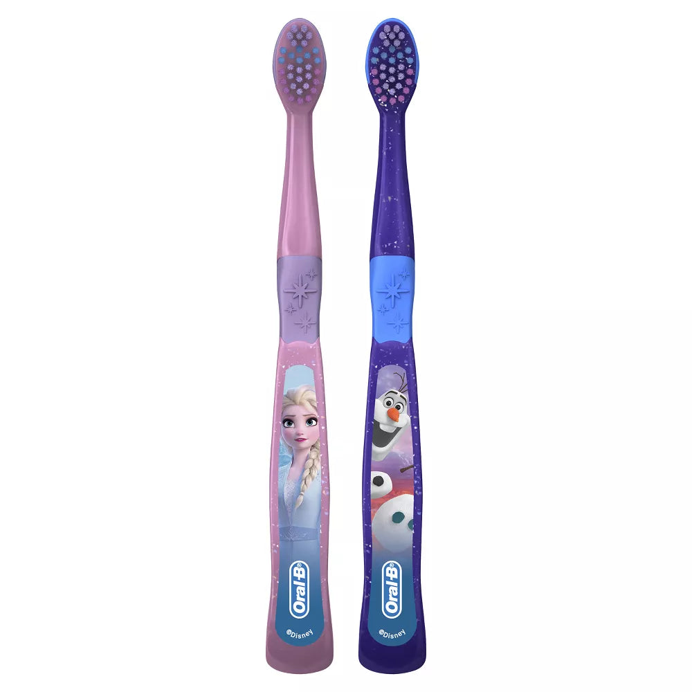 Oral-B Kids Manual Toothbrushes Disneys Frozen Characters, Assorted, 2 Ea..