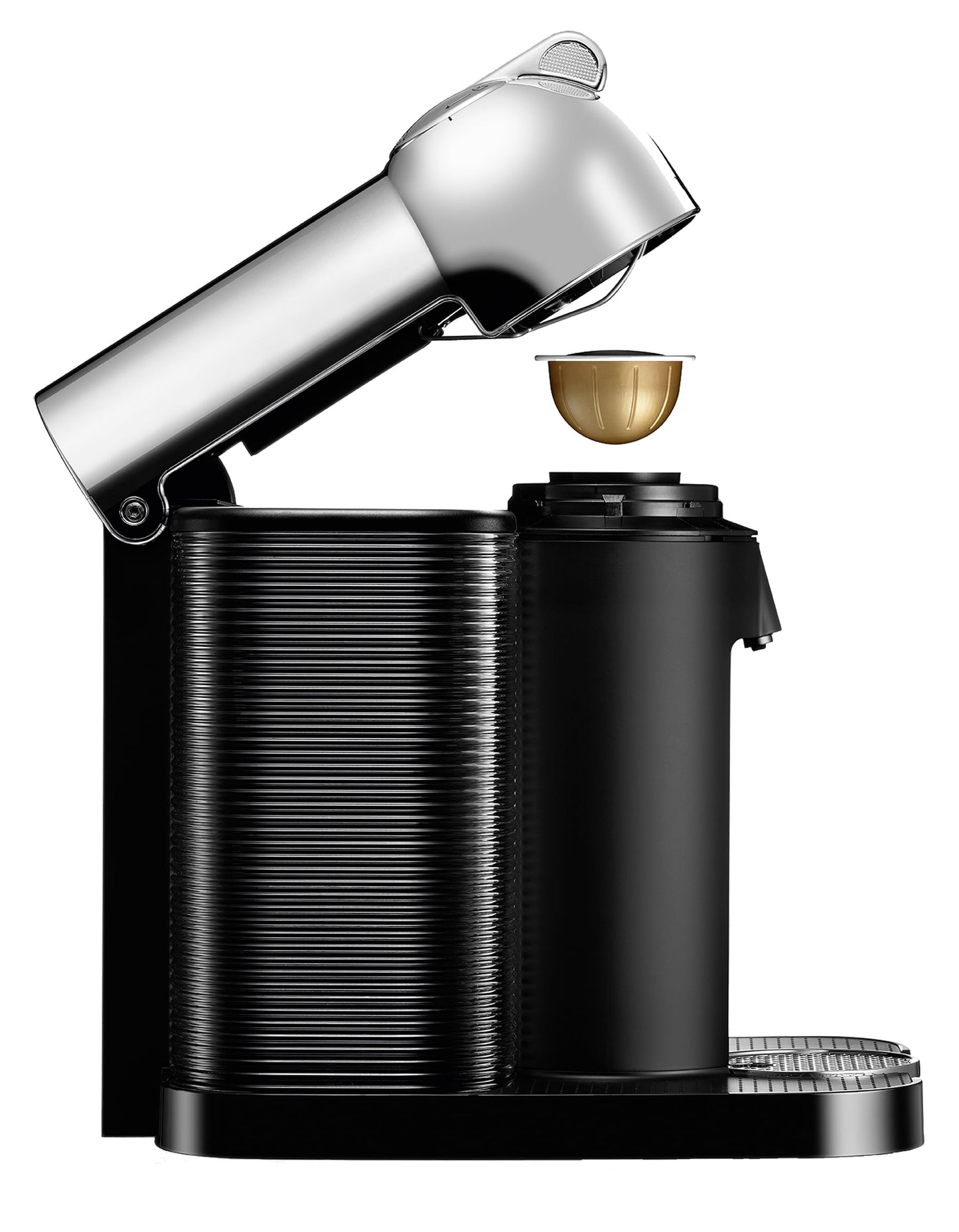 Nespresso Vertuo Coffee &amp; Espresso Single-Serve Machine in Chrome, BNV220CRO1BUC1