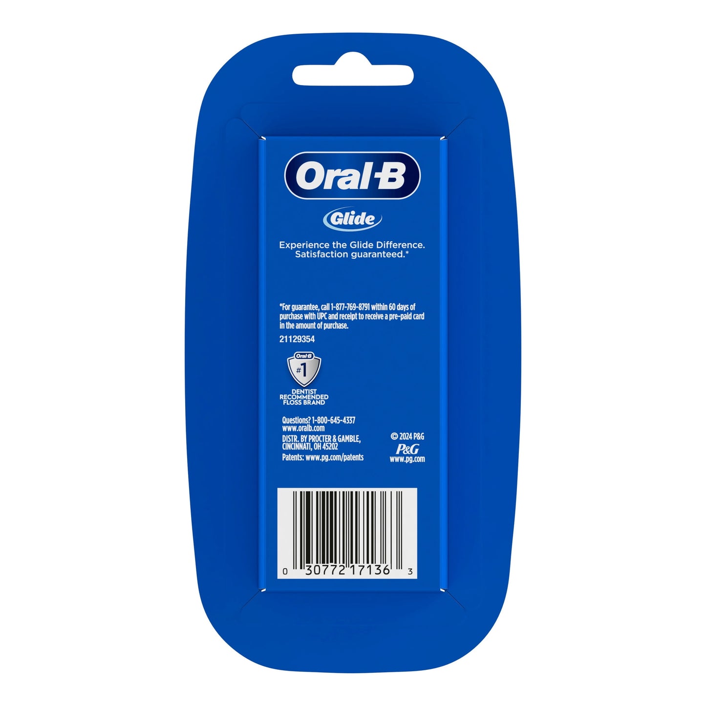 Oral-B Floss, Glide with Scope Flavor, Mint Dental Floss, 40 meters