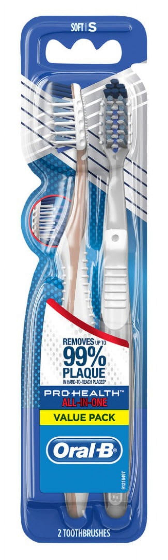 Oral-B Toothbrush All-In-One Soft Value Twin Pack (Pack of 3)