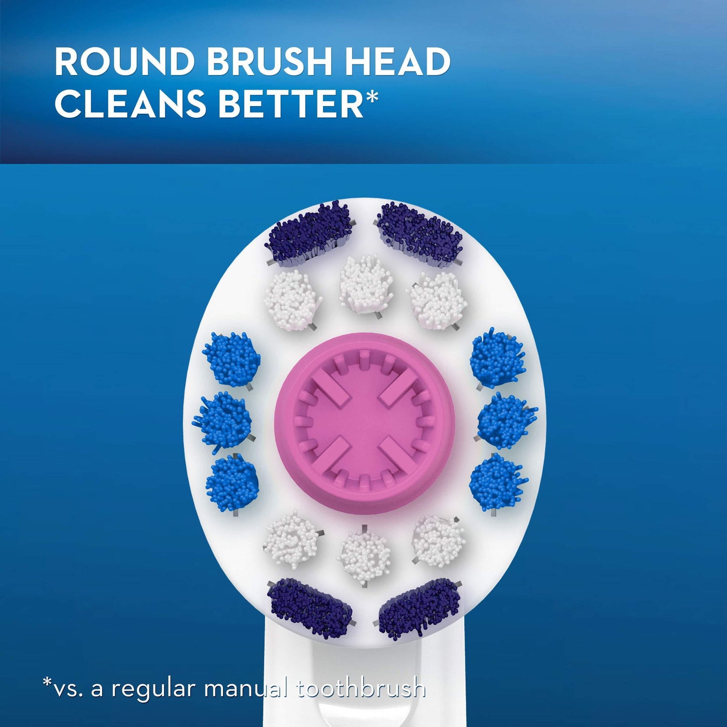 Oral-B 3D White Electric Toothbrush Replacement Brush Heads Refill, 3 Count