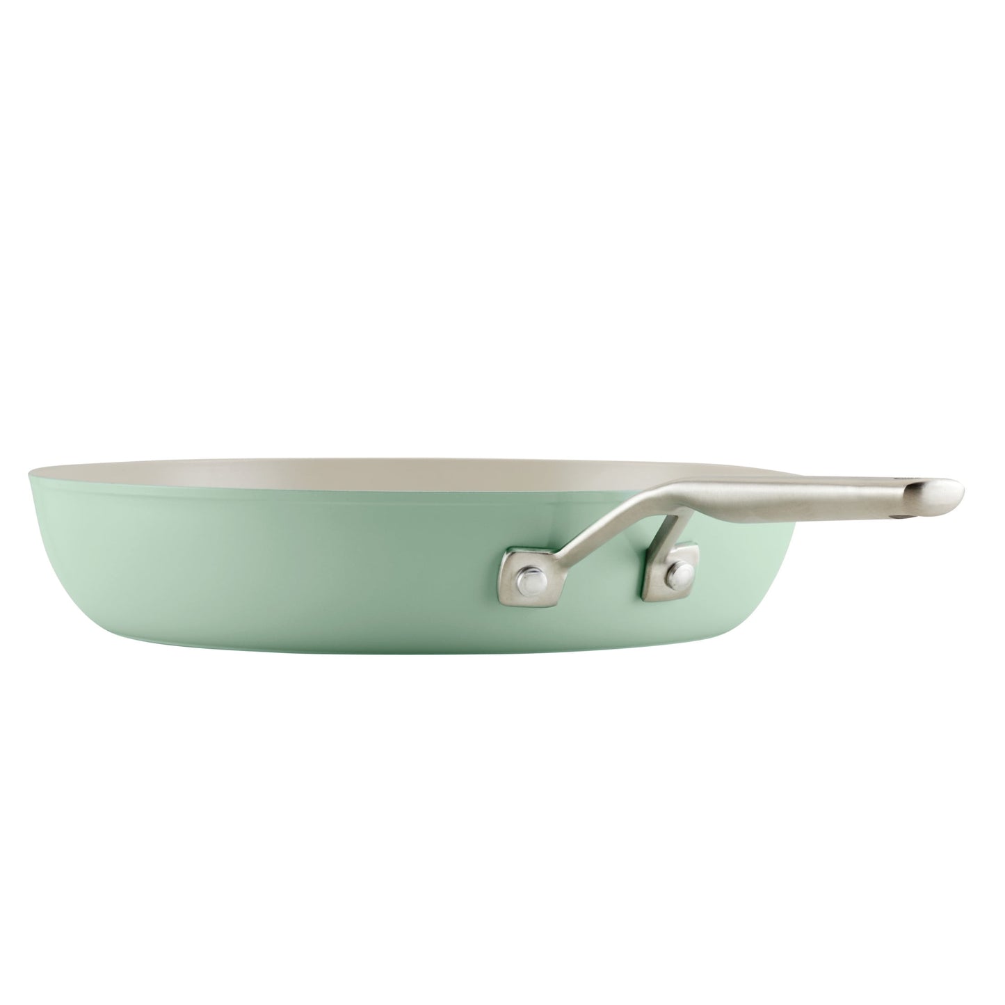 KitchenAid Hard Anodized 10 Pcs Ceramic Nonstick Cookware Pots and Pans Set, Oven Safe to 500°F, Pistachio
