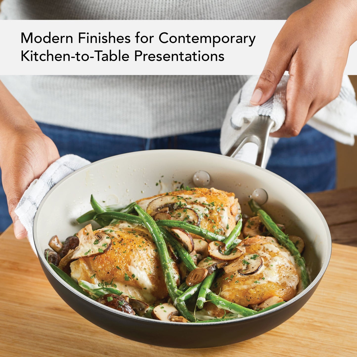 KitchenAid Hard Anodized 10 Pcs Ceramic Nonstick Cookware Pots and Pans Set, Oven Safe to 500°F, Pistachio
