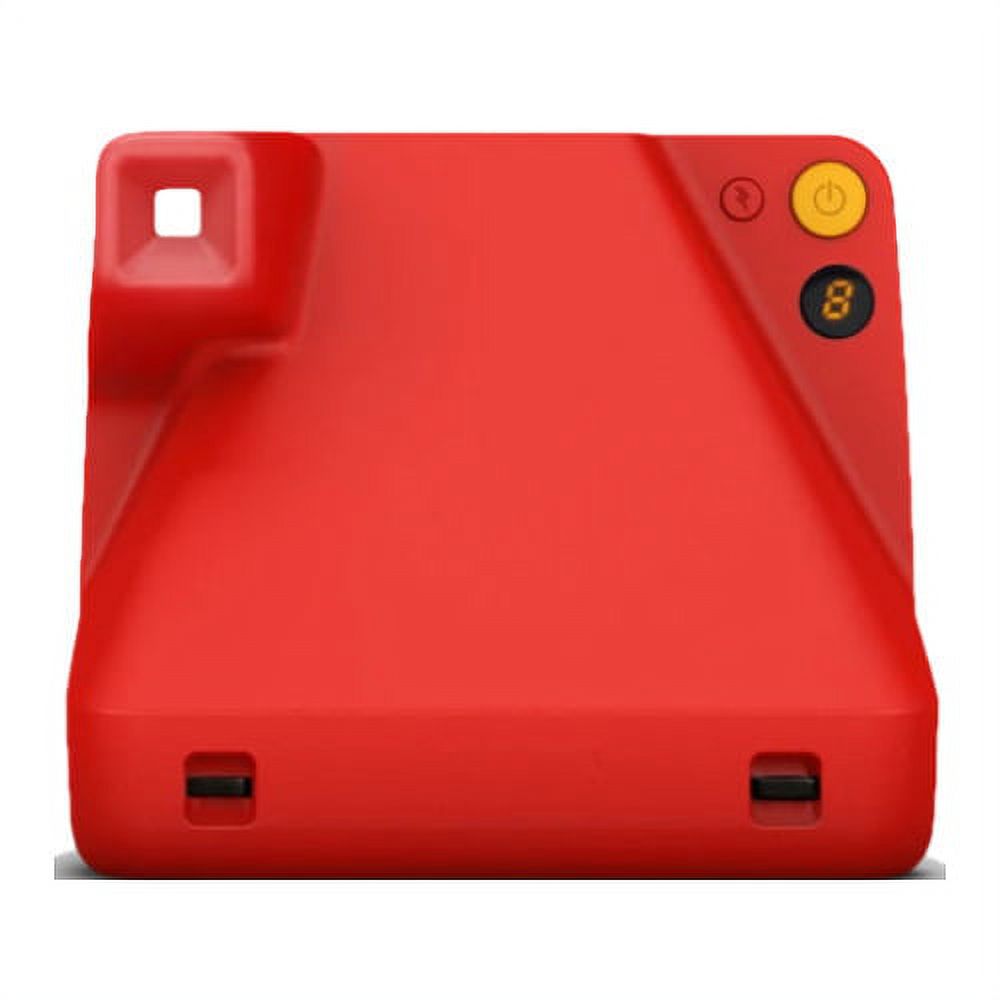 Polaroid Originals Now Viewfinder i-Type Instant Camera (Red) Film Bundle