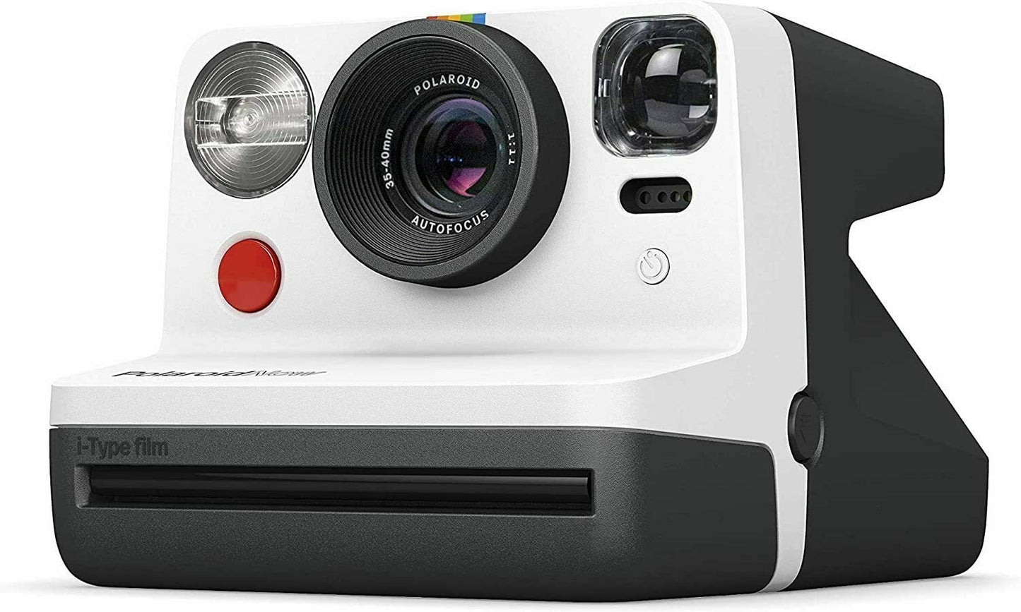 Polaroid Originals Now Viewfinder i-Type Instant Camera (Red) Film Bundle