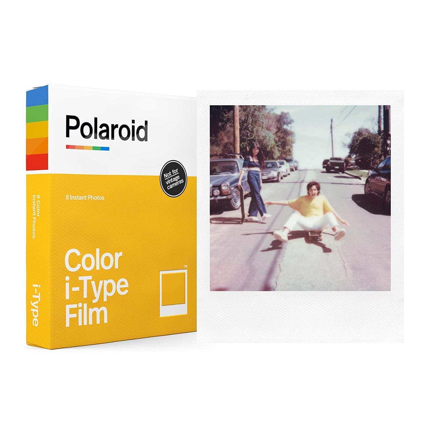 Polaroid Originals Now Viewfinder i-Type Instant Camera (Red) Film Bundle