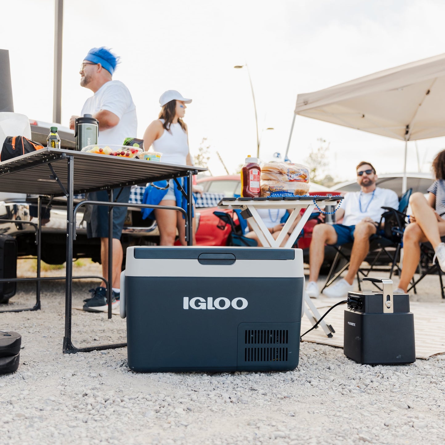 Igloo ICF 18 Active Electric Compressor Cooler, Rugged Blue