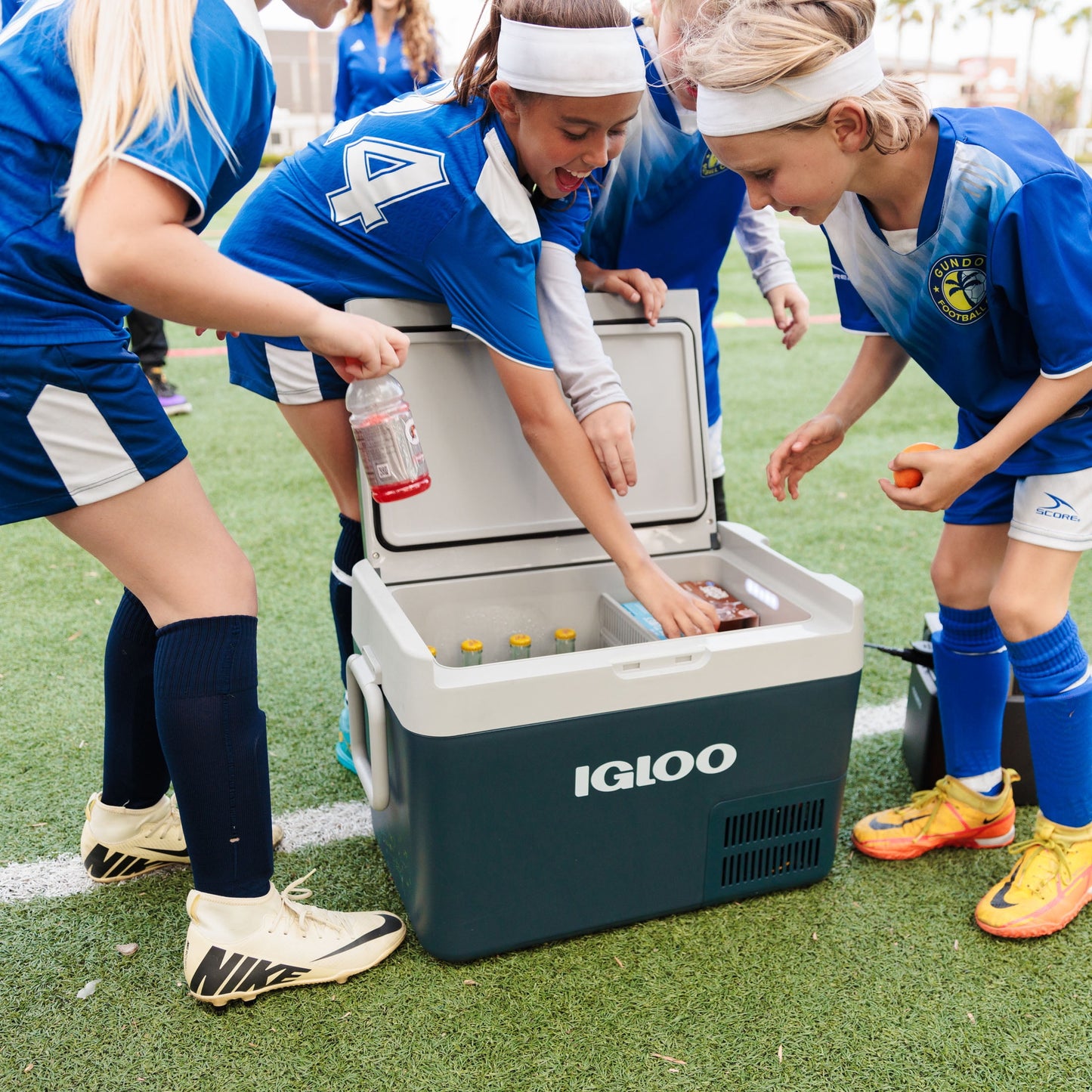 Igloo ICF 18 Active Electric Compressor Cooler, Rugged Blue
