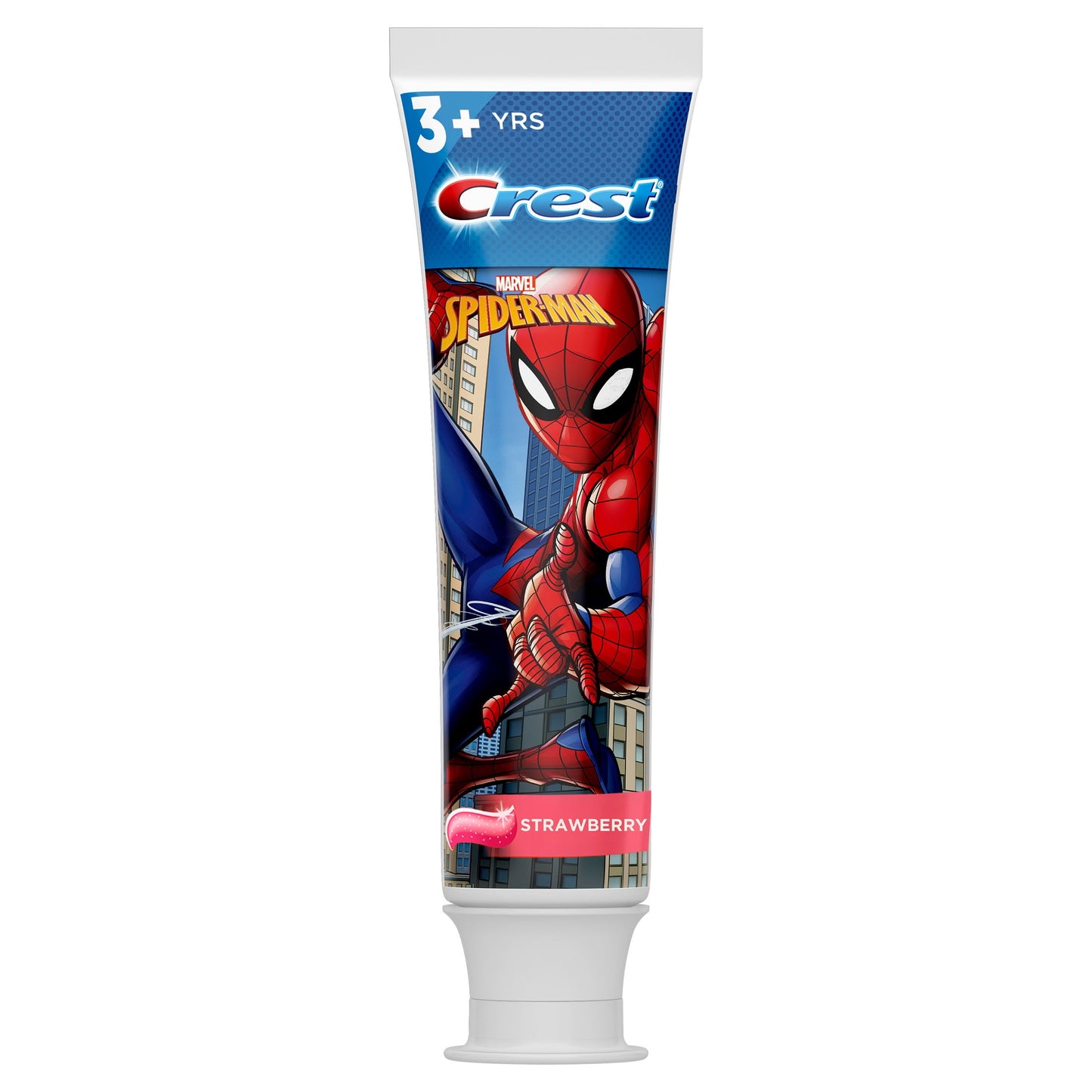 Oral-B Spiderman Battery Toothbrush and Crest Spiderman Toothpaste Bundle