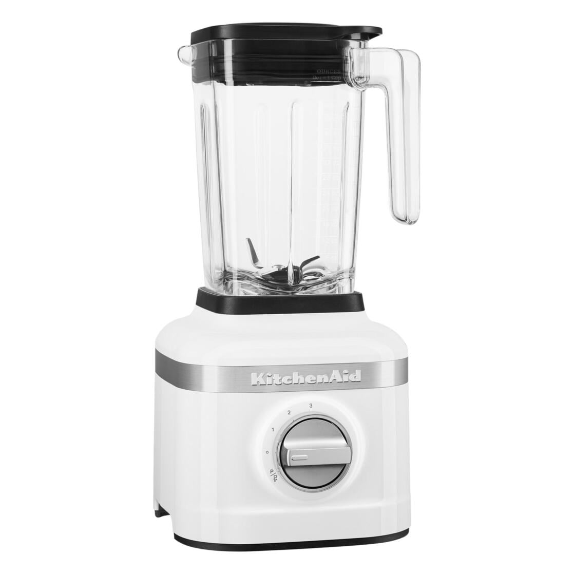 KitchenAid K150 3 Speed Ice Crushing Blender with 2 Personal Blender Jars, White, KSB1332