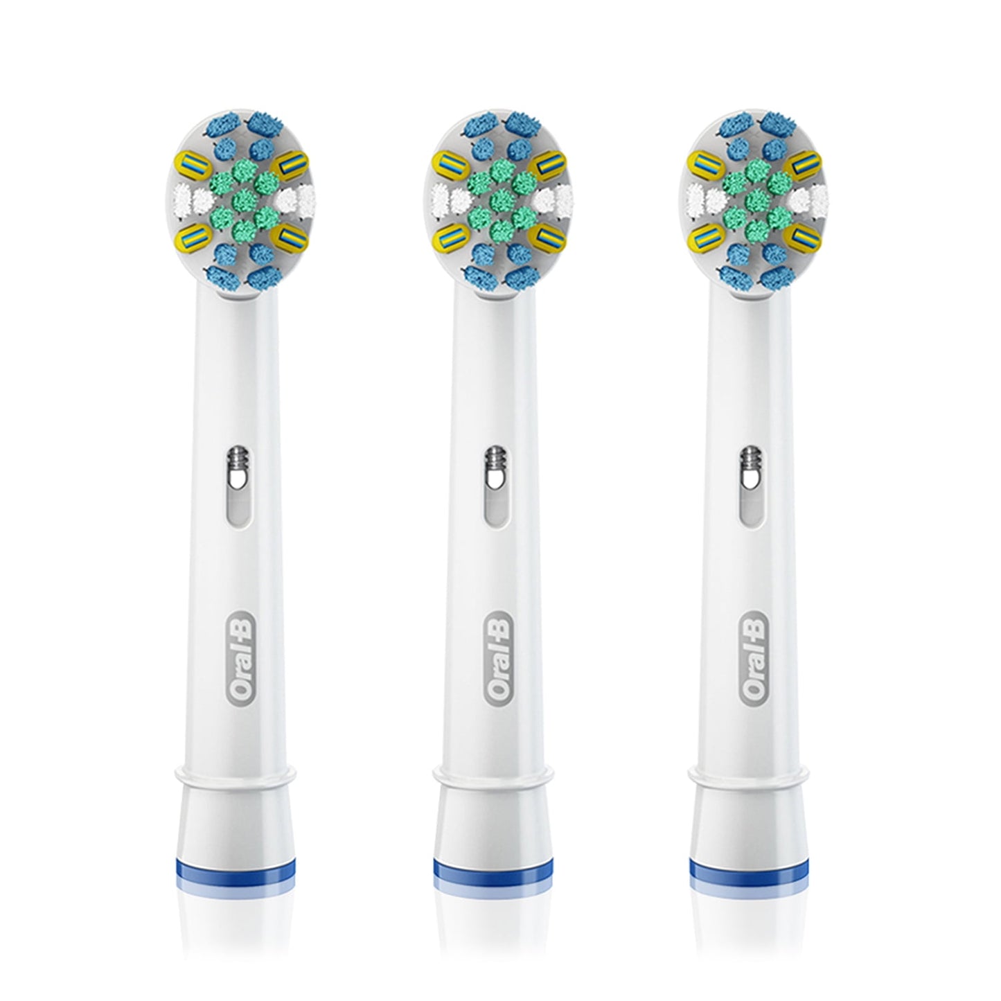 Oral-B Floss Action Replacement Brush Heads 3 ct Carded Pack