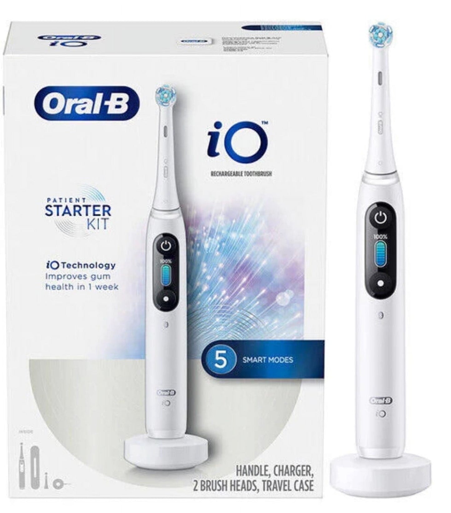 Oral-B iO Series 7 Electric Toothbrush - White Alabaster
