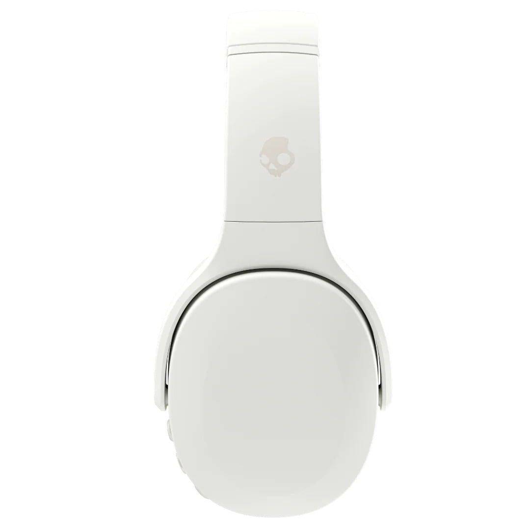 Skullcandy Crusher Evo S6EVW-B002 Bluetooth Headphones – Noise Isolating Over-Ear Fit 40 Hours Battery, Microphone for iPhone Android  – Bone