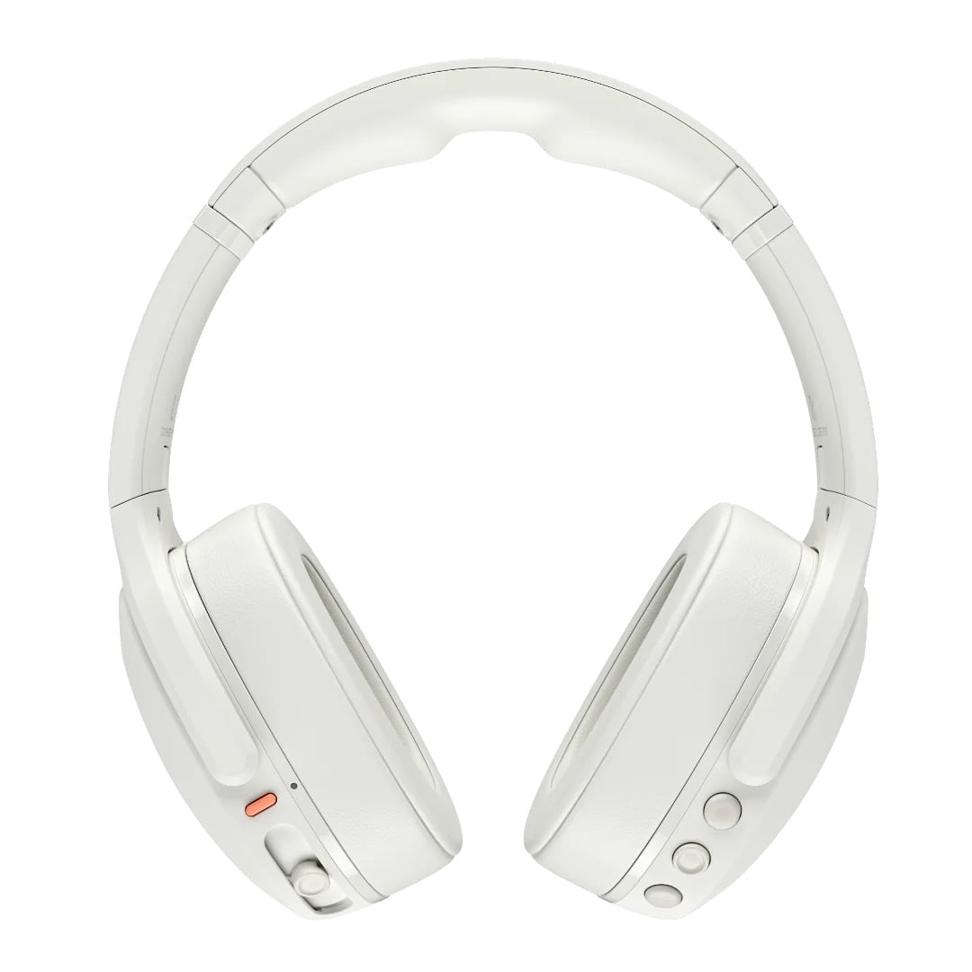 Skullcandy Crusher Evo S6EVW-B002 Bluetooth Headphones – Noise Isolating Over-Ear Fit 40 Hours Battery, Microphone for iPhone Android  – Bone