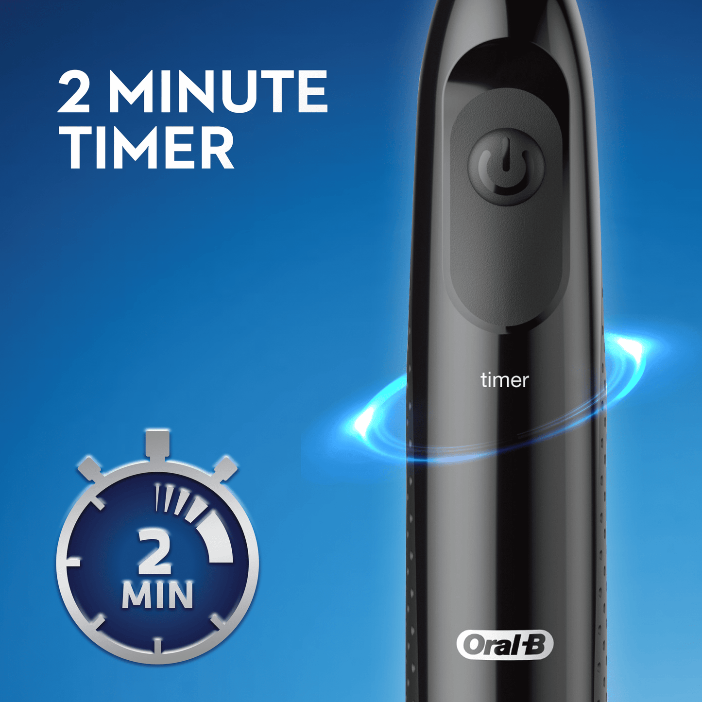Oral-B Pro 100 CrossAction Battery Powered Toothbrush, 1 Count, Adults and Children 3+