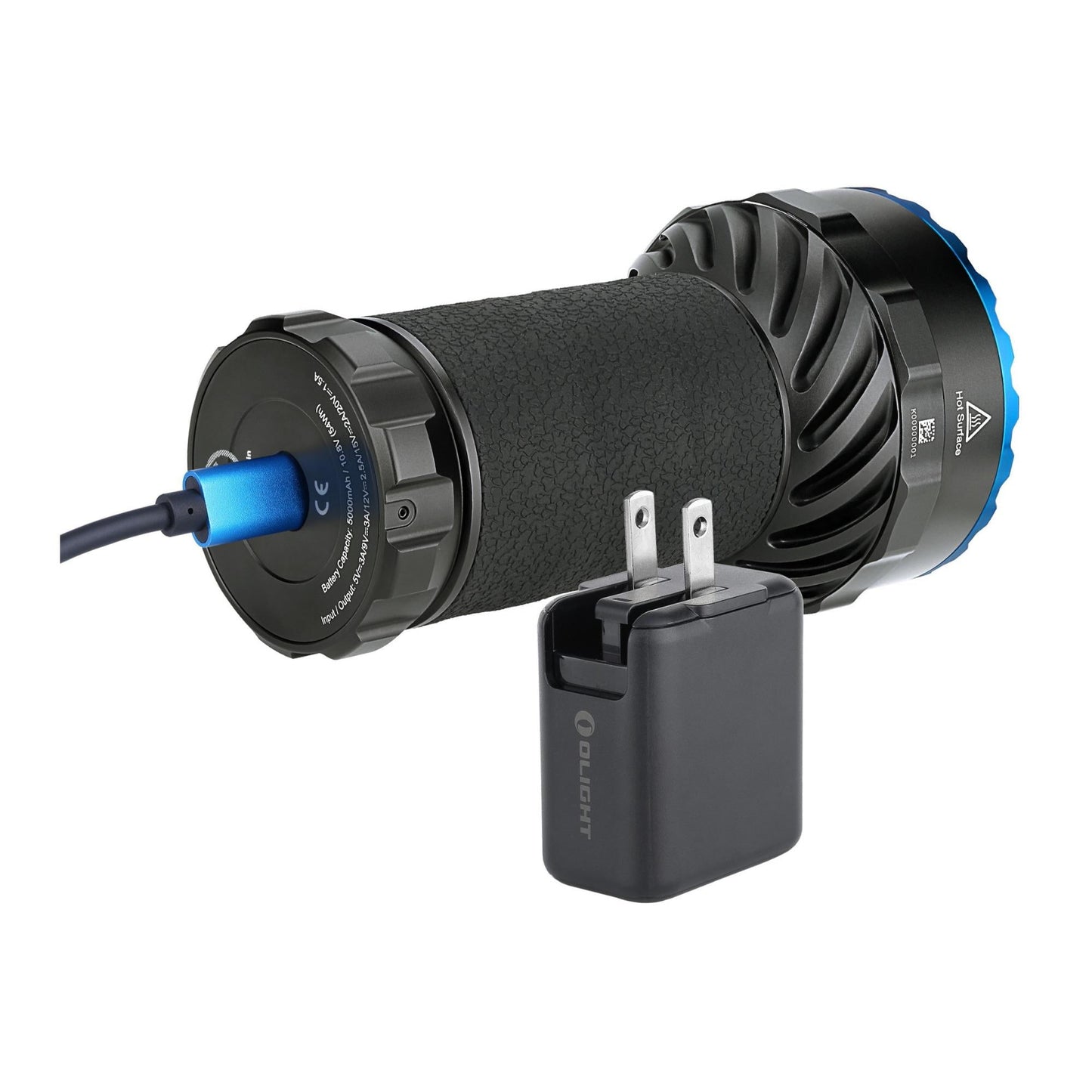 Olight Marauder 2 14K Lumens Rechargeable Flashlight (Black)