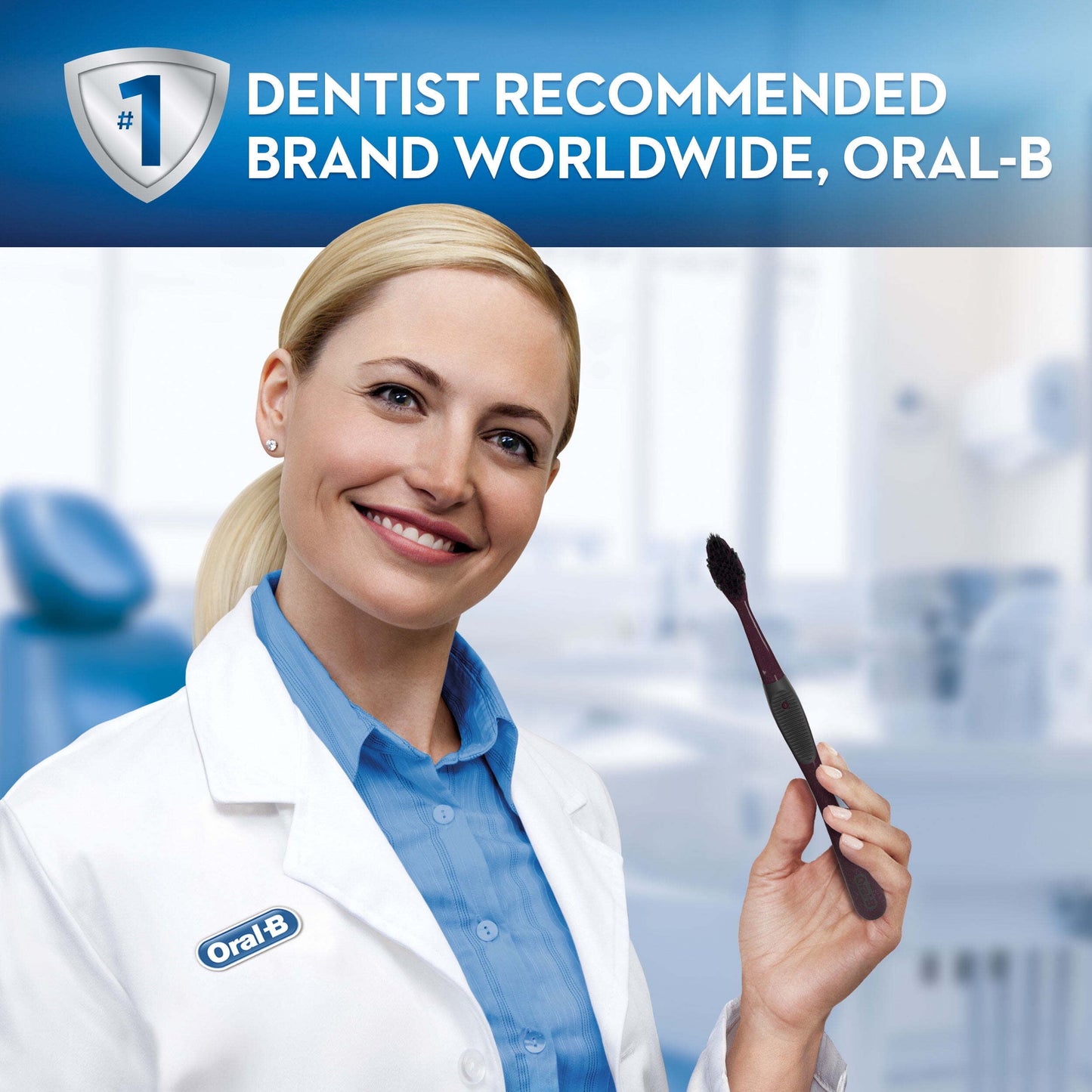 Oral-B Charcoal Toothbrush, Soft, 4 Count