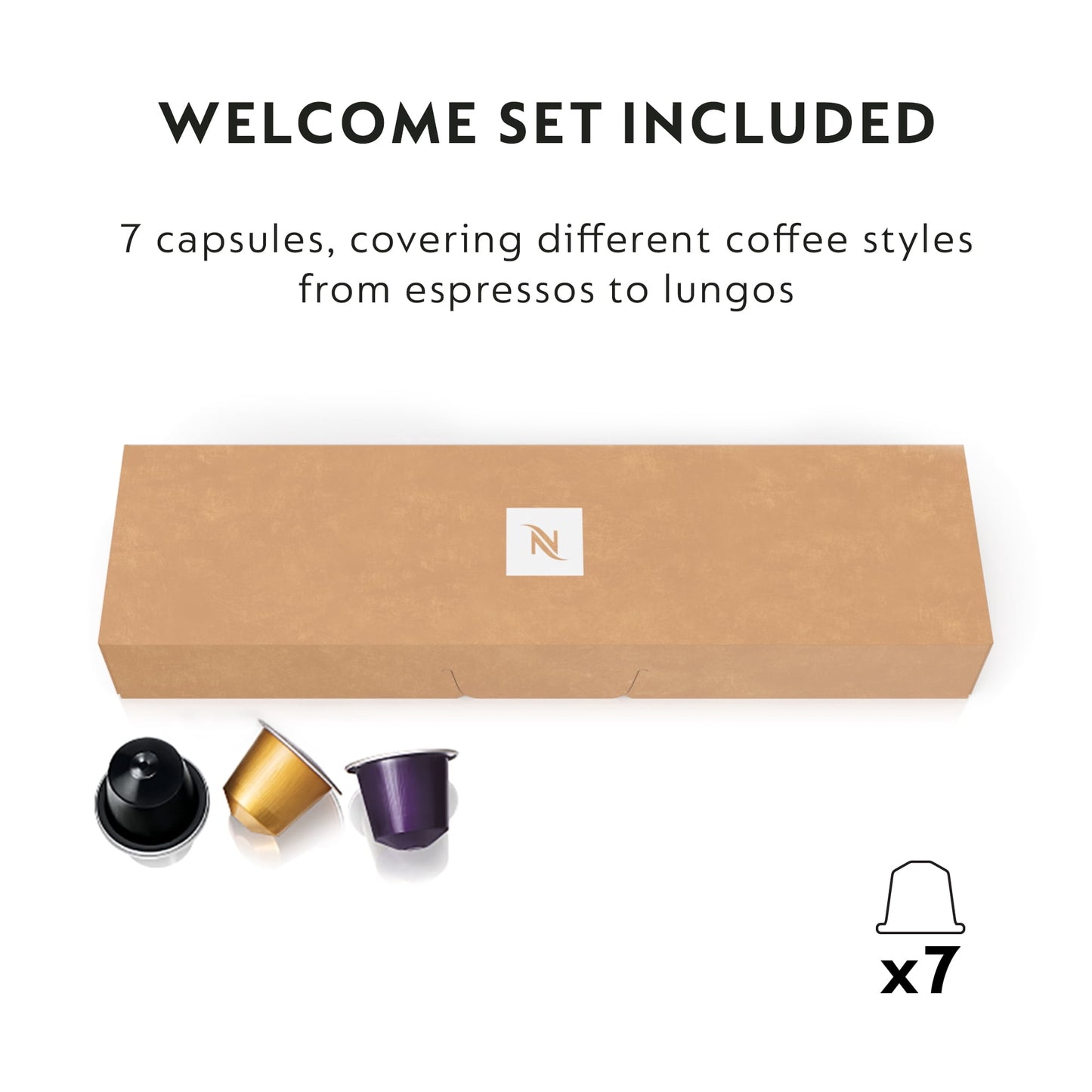 Nespresso Pixie Espresso Machine by De'Longhi, Navy Blue