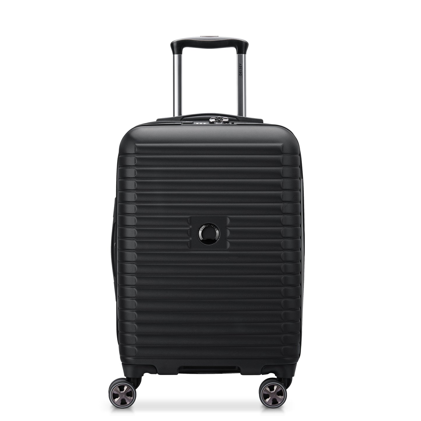 DELSEY PARIS Cruise 3.0 Carry-on Hardside Expandable Spinner Luggage, Black