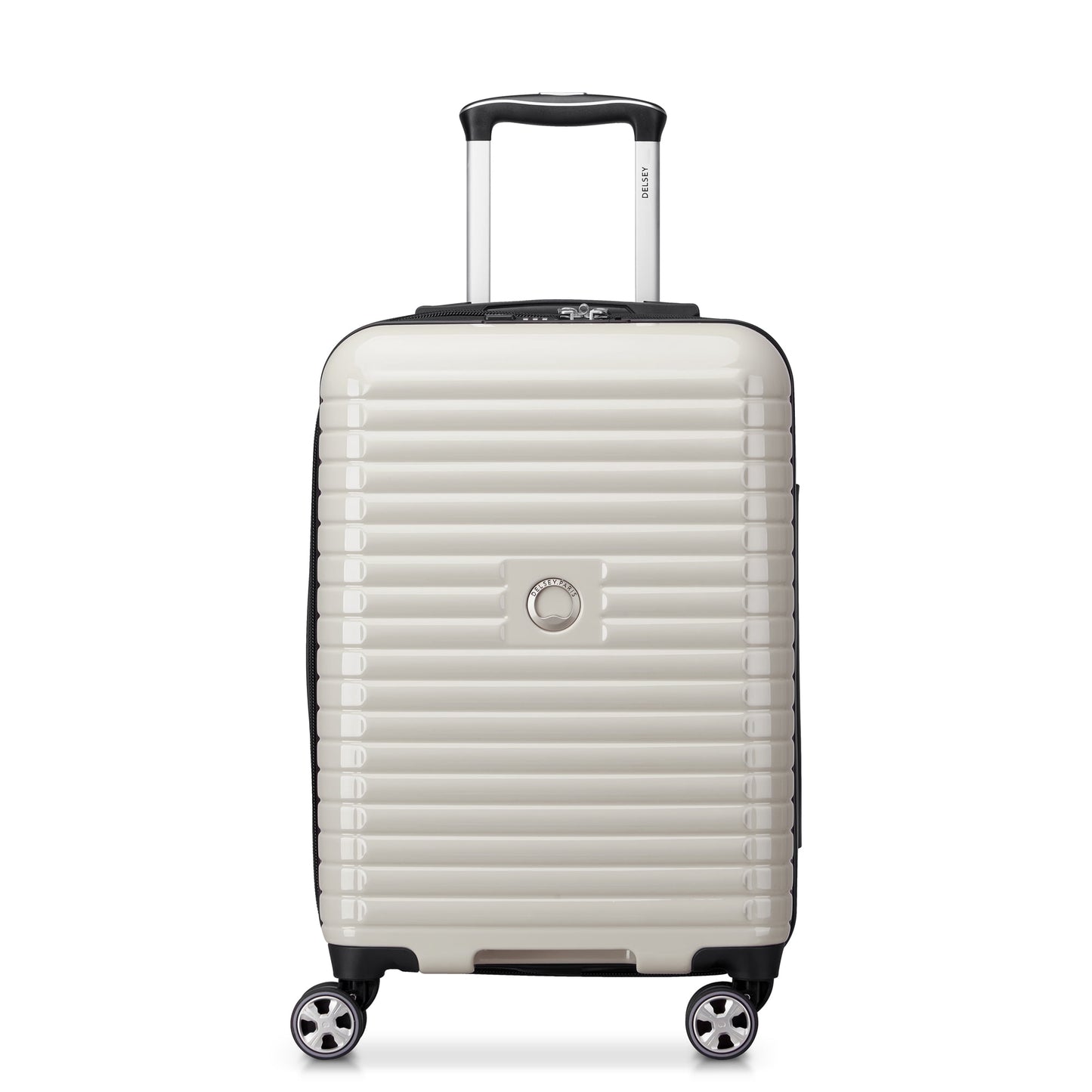 DELSEY PARIS Cruise 3.0 Carry-on Hardside Expandable Spinner Luggage, Black