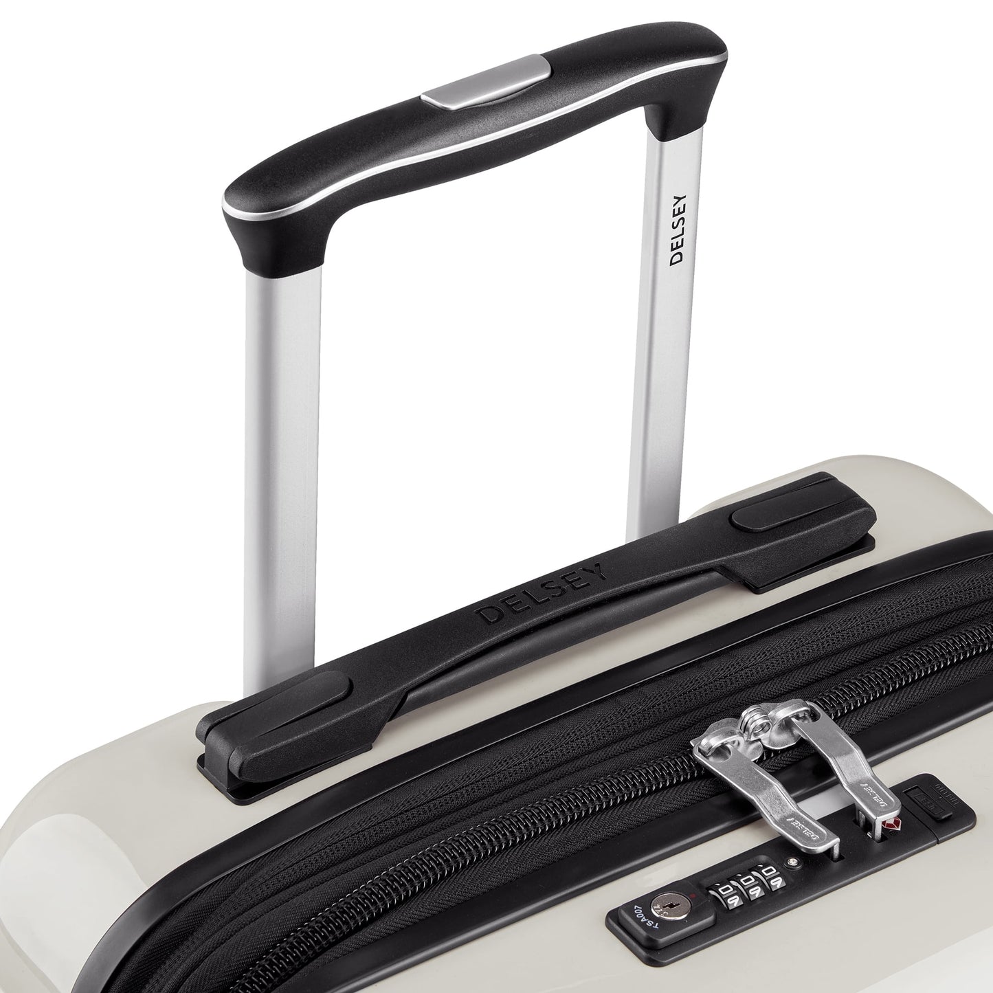 DELSEY PARIS Cruise 3.0 Carry-on Hardside Expandable Spinner Luggage, Black