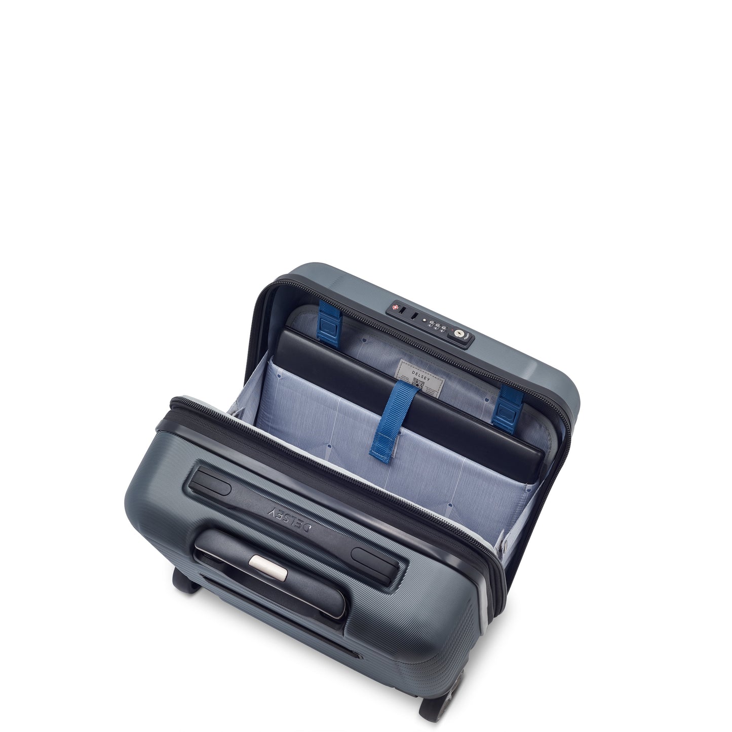 DELSEY PARIS Cruise 3.0 Carry-on Hardside Expandable Spinner Luggage, Black