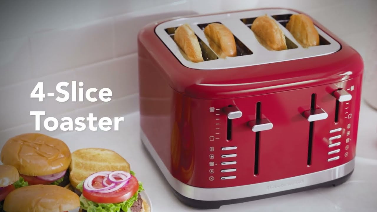 KitchenAid 2 Slice Metal Toaster | Empire Red